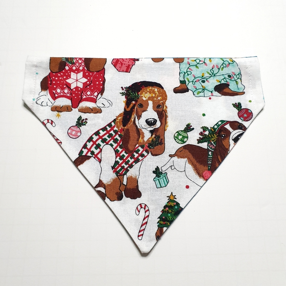 🐶 5 for $15 * Pablo Christmas Dog Cookies Reversible Dog Bandana